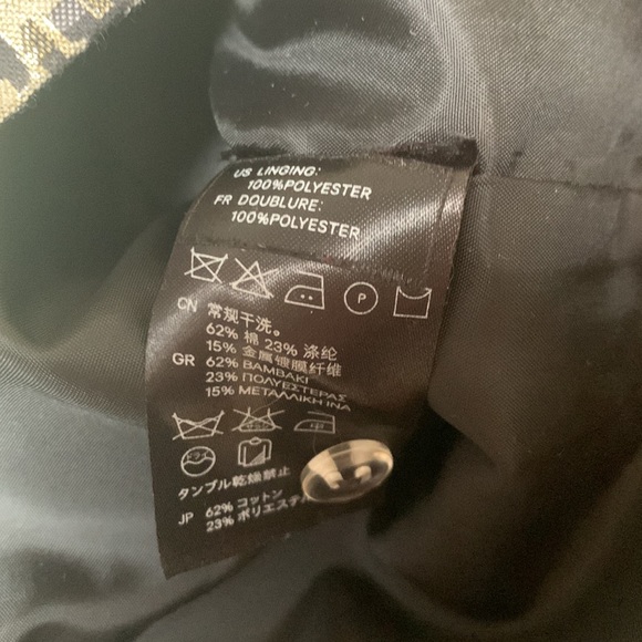 H&M Strapless Gold Mini Dress - Picture 8 of 8